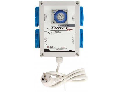 Timer Box II GSE - Spínací hodiny 4 x 600 W