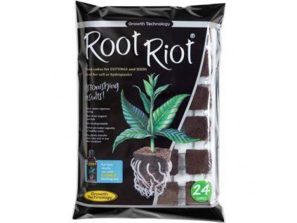Root Riot 24 - sadbovací kostky v sadbovači