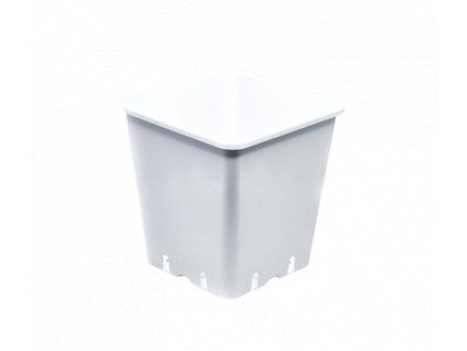 kvetinac plastovy 11 l bily