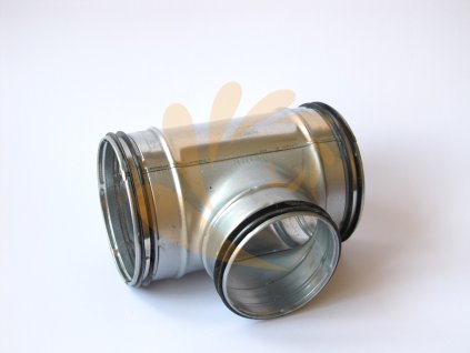 Odbočka ventilace 90° 100x125 mm (T-kus)