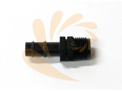 PE napojení 16 mm x 1/2" vnější závit