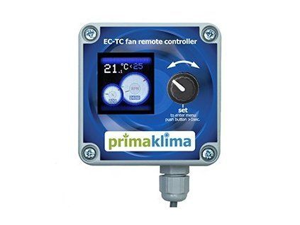 Prima Klima Digitální regulátor teploty, max/min rychlosti