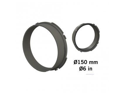 Connector O150 mm konektor pro Ducting Flange 25mm (Dark Room) Secret Jardin