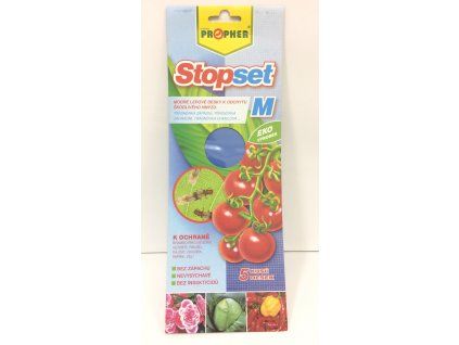 Stopset M 5 ks modré lepové desky