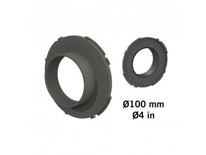 Secret Jardin Connector 100 mm - konektor pro Ducting Flange 16 mm