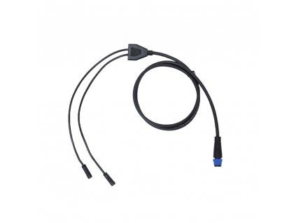 SANlight FLEX II kabel dvoucestný (1x WDC21 samec/2x WDC19 samice)