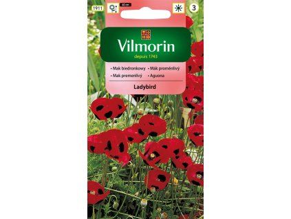 Vilmorin Mak promenlivy Ladybird cerveny