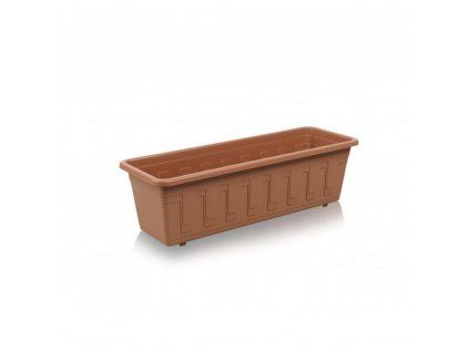 Plastkon truhlík Garden Terakota, 50x17x15 cm