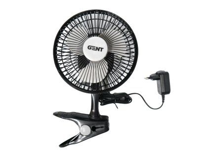 GENT Clip Fan 5W, klipsnový ventilátor průměr 15 cm