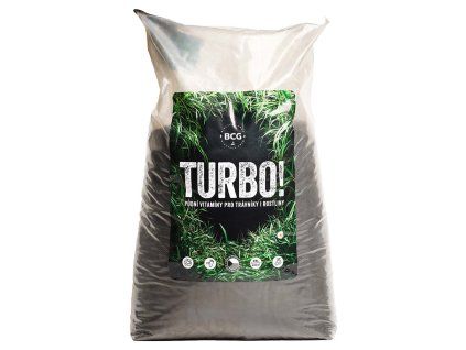 TURBO! Půdní vitamíny pro trávníky a rostliny 25 l