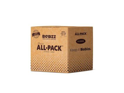 Biobizz All Pack Outdoor 6x250 ml, sada hnojiv