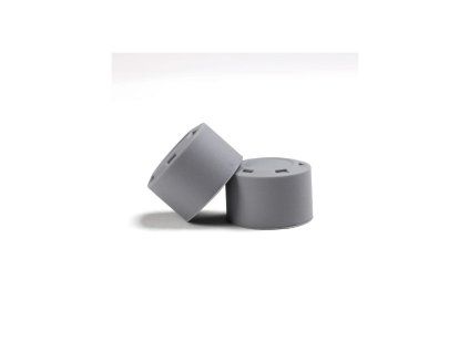 Faven End Caps Rubber (Grey) 10 pc