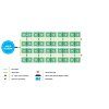 AutoPot easy2grow souprava 40 květináčů včetně 400 l Flexitanku