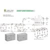 BudBox Pro XXL Silver (120x240x200 cm)