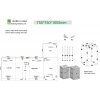 BudBox Pro Intermediate White (75x75x160 cm)