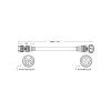 Lumatek LED kabel prodlužovací Driver Remote, 2x 5 m