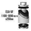 VF ECO uhlíkový filtr 1100-1690 m3/h, 250 mm