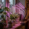 LED osvětlení s klipem, 4 nastavitelné lišty 3