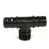 IRRITEC Závitový T-kus nástrčný 16 mm - vnější závit, PP